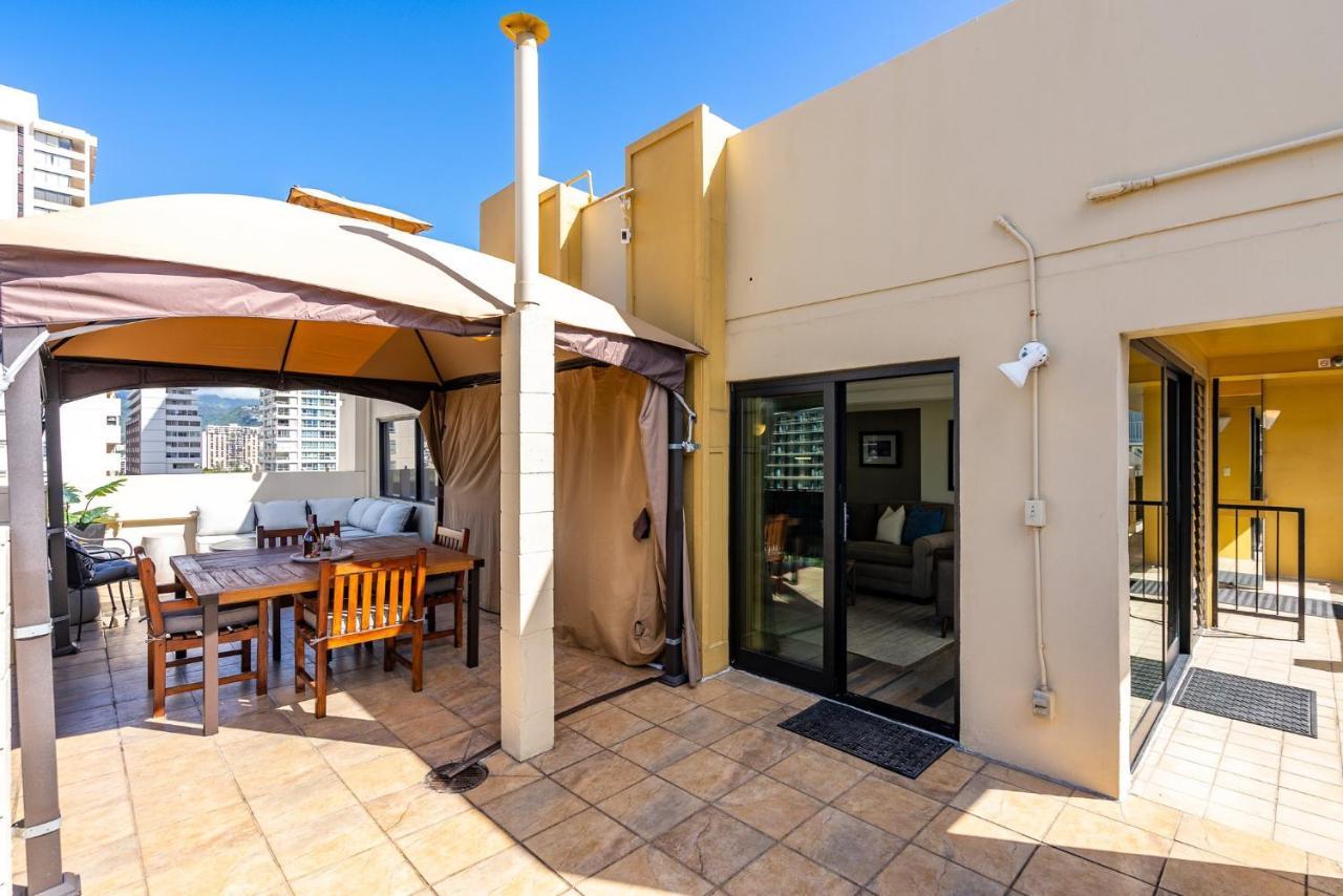 Expansive Lanai W/ Panoramic Views - Walk To Waikiki Beach Apartamento *