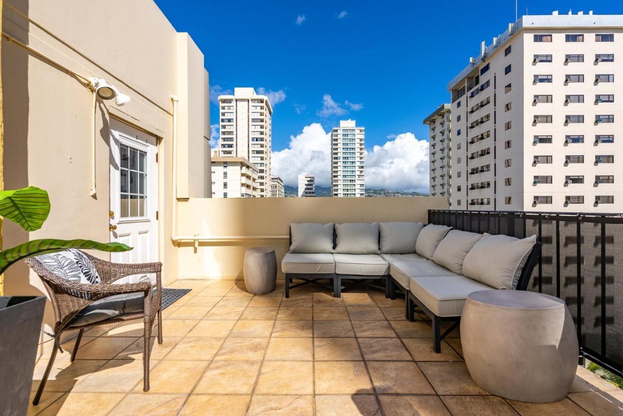 Expansive Lanai W/ Panoramic Views - Walk To Waikiki Beach Apartamento Honolulu