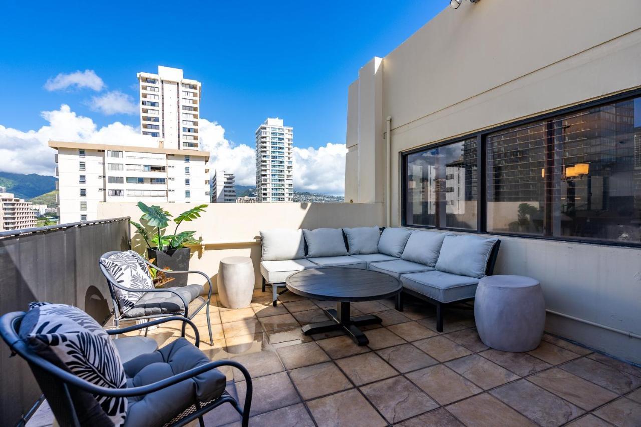 Apartamento Expansive Lanai W/ Panoramic Views - Walk To Waikiki Beach *